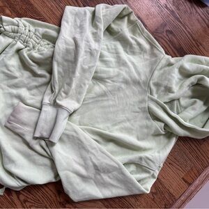 Light Green Hoodie, Aerie